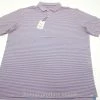 Peter Millar Drirelease Gaffer's Stripe Polo Mens Medium Coral Reef 724A 993754 -Clothing Tops Sales Store 00993754 1 30944.1663820330