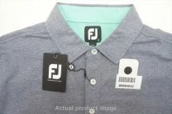 FootJoy Heather Stretch Pique Solid Polo Mens Large Navy Heather 725C 00994643 11 FootJoy Heather Stretch Pique Solid Polo Mens Large Navy Heather 725C 00994643 -Clothing Tops Sales Store 00994643 5 96830.1663820208