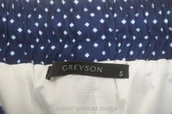 NEW Greyson Golf Swimwear Swim Mens Size Small Blue/White 729A 00996616 -Clothing Tops Sales Store 00996616 2 74779.1663820852