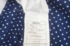 NEW Greyson Golf Swimwear Swim Mens Size Small Blue/White 729A 00996616 -Clothing Tops Sales Store 00996616 4 50215.1663820853