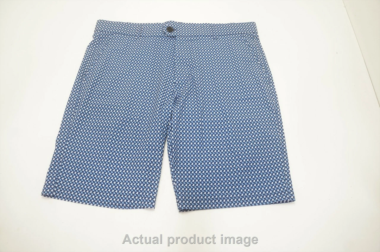 NEW Greyson Golf Print Shorts Mens Waist Size 34 Blue 730C 00997545 3 NEW Greyson Golf Print Shorts Mens Waist Size 34 Blue 730C 00997545
