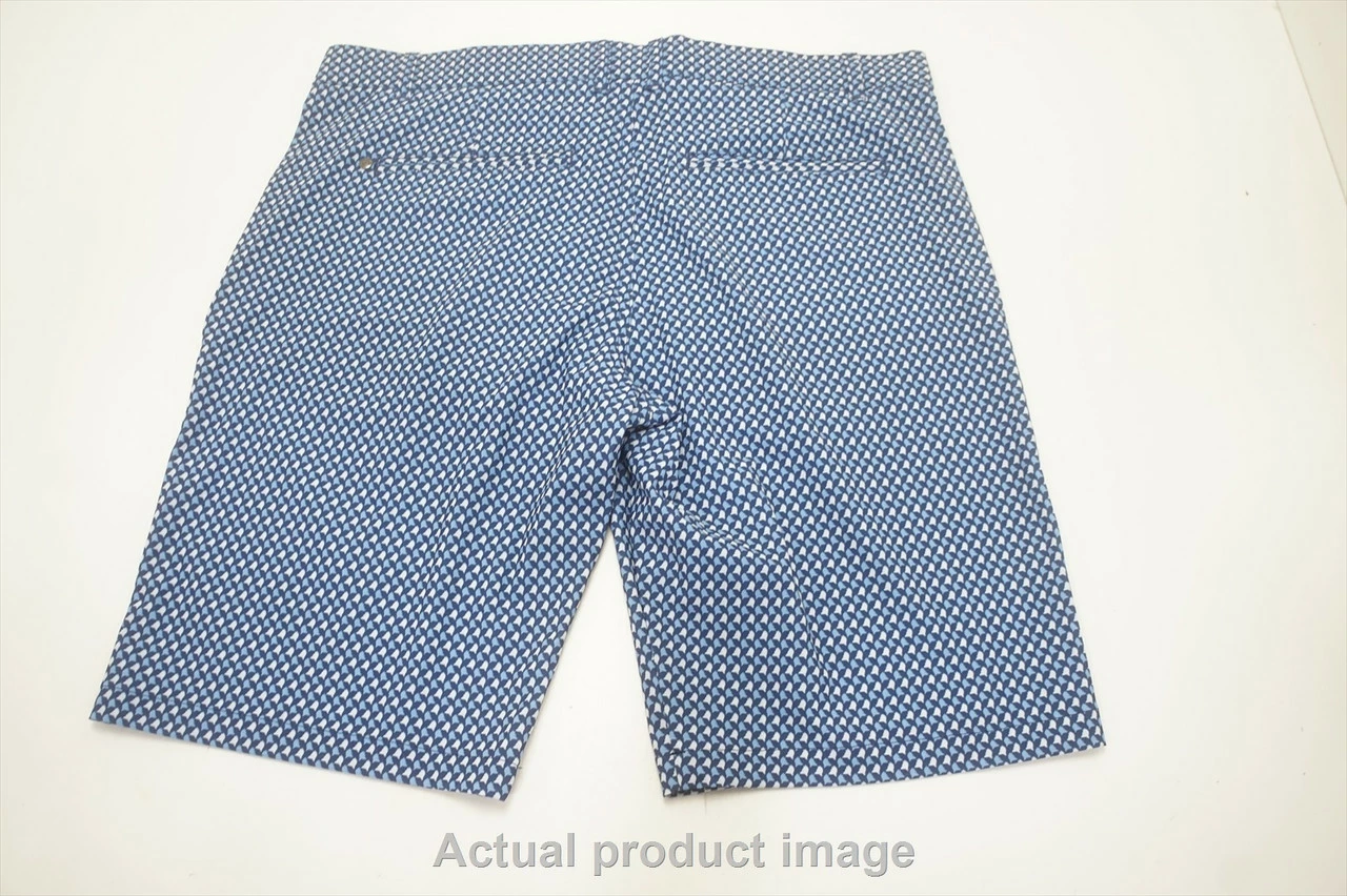 NEW Greyson Golf Print Shorts Mens Waist Size 34 Blue 730C 00997545 5 NEW Greyson Golf Print Shorts Mens Waist Size 34 Blue 730C 00997545 - Image 3