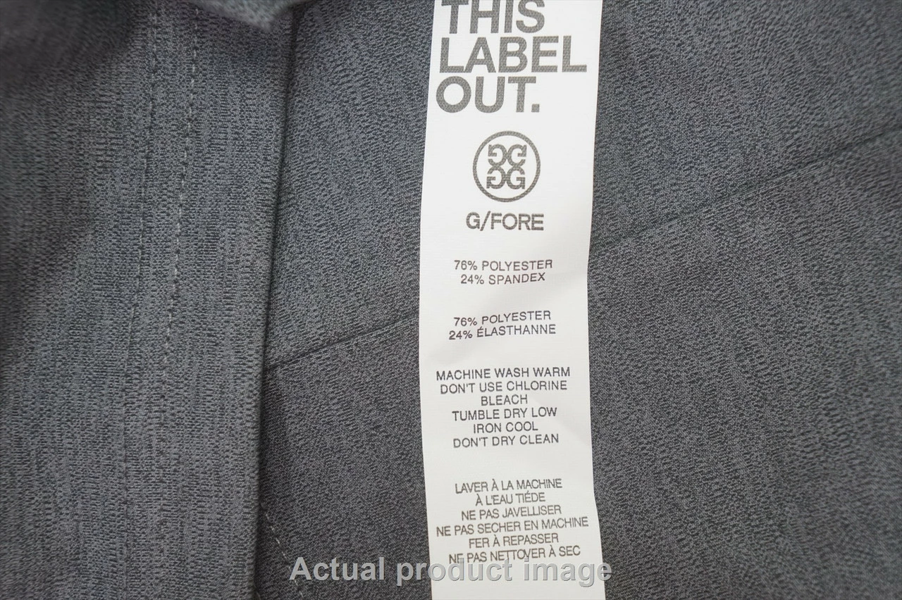NEW G/Fore Golf Half Zip Pullover Mens Size Medium CHGR Regular 733A 00998379 6 NEW G/Fore Golf Half Zip Pullover Mens Size Medium CHGR Regular 733A 00998379 - Image 4