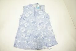 Puma Cloudspun Iris Sleeveless Polo Womens Small Lavendar/White 738B 01001094