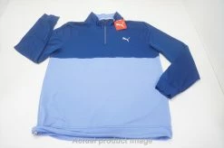 Puma Gamer Colourblock Pullover Mens Medium Blue/Lavendar 739B 1001759