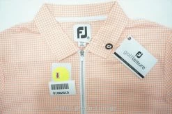 FootJoy LS Houndstooth Sun Protection Pullover Womens Medium Malon 739C 1002519 -Clothing Tops Sales Store 01002519 5 95711.1663821615