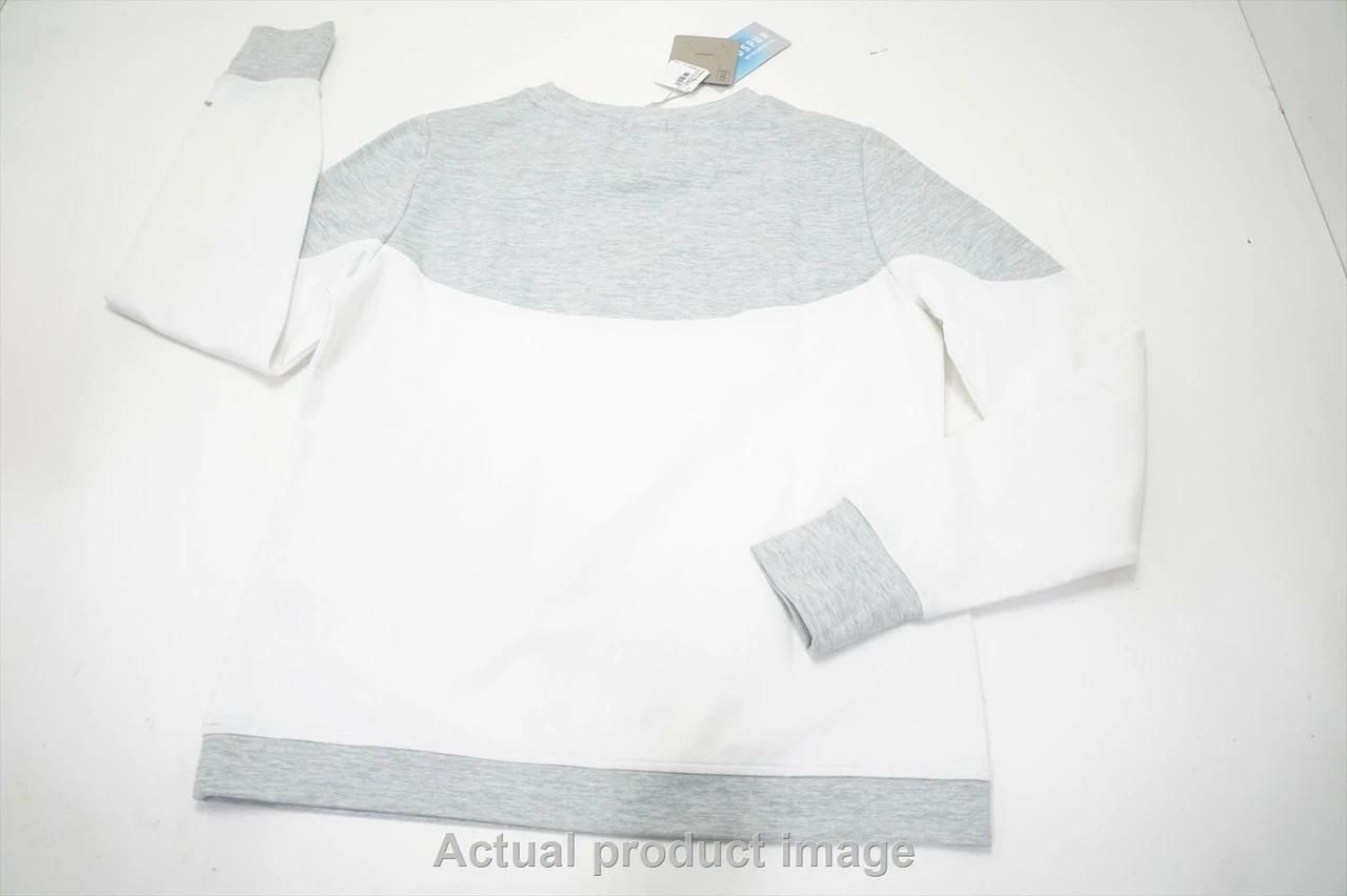 Puma Cloudspun Bloom Crewneck Pullover Womens Small White 739C 1002540 5 Puma Cloudspun Bloom Crewneck Pullover Womens Small White 739C 1002540 - Image 3