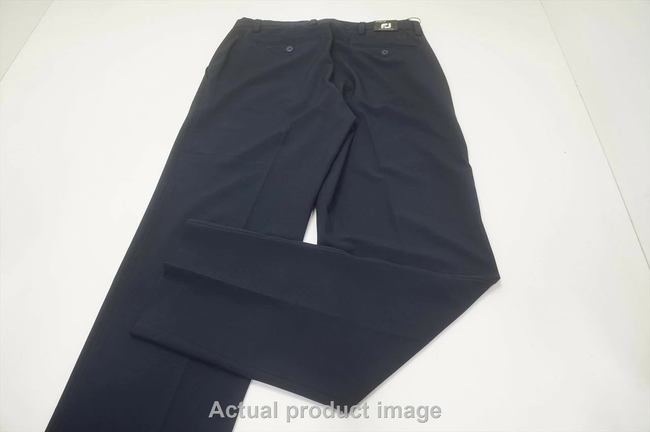 FootJoy Golf Performance Pants Mens Size W32/L 34 Navy Regular 741B 01006016 5 FootJoy Golf Performance Pants Mens Size W32/L 34 Navy Regular 741B 01006016 - Image 3