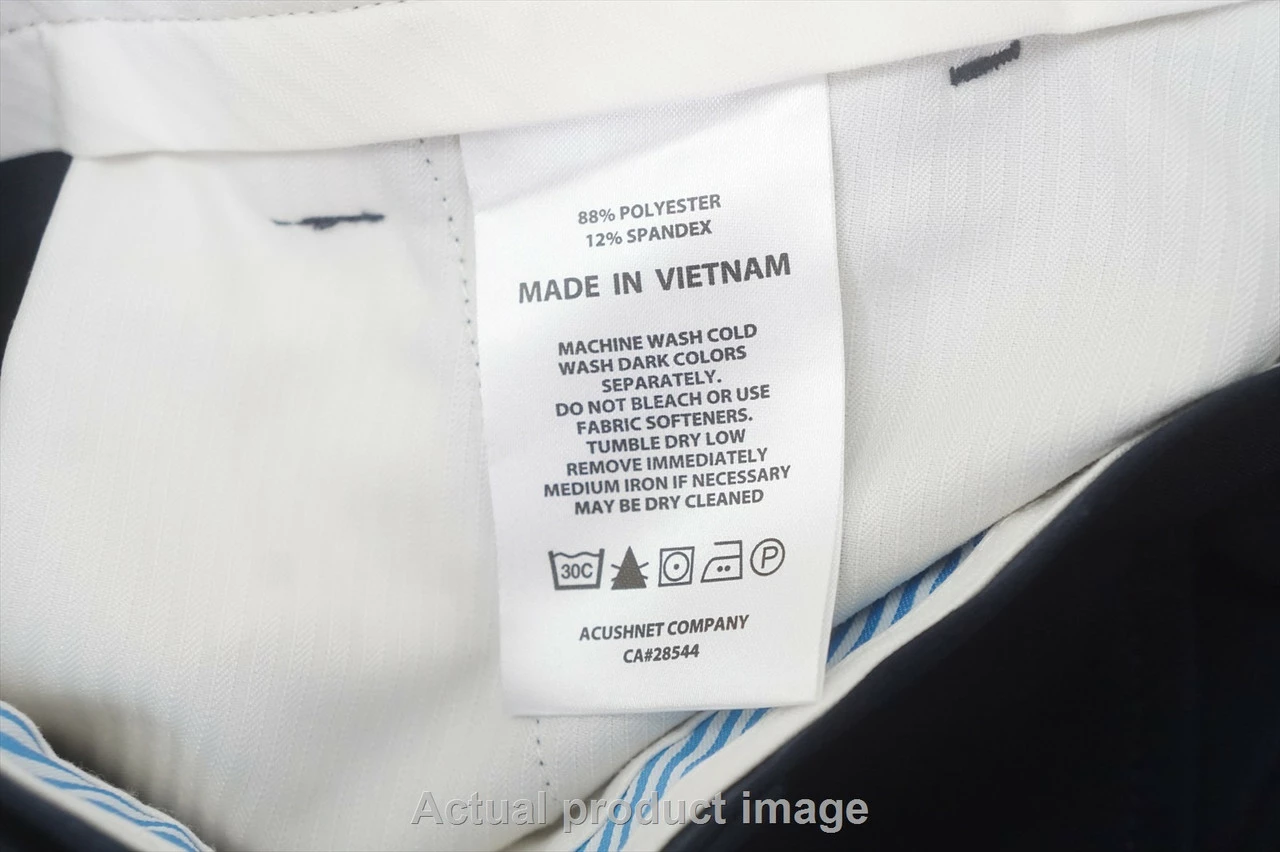 FootJoy Golf Performance Pants Mens Size W32/L 34 Navy Regular 741B 01006016 6 FootJoy Golf Performance Pants Mens Size W32/L 34 Navy Regular 741B 01006016 - Image 4