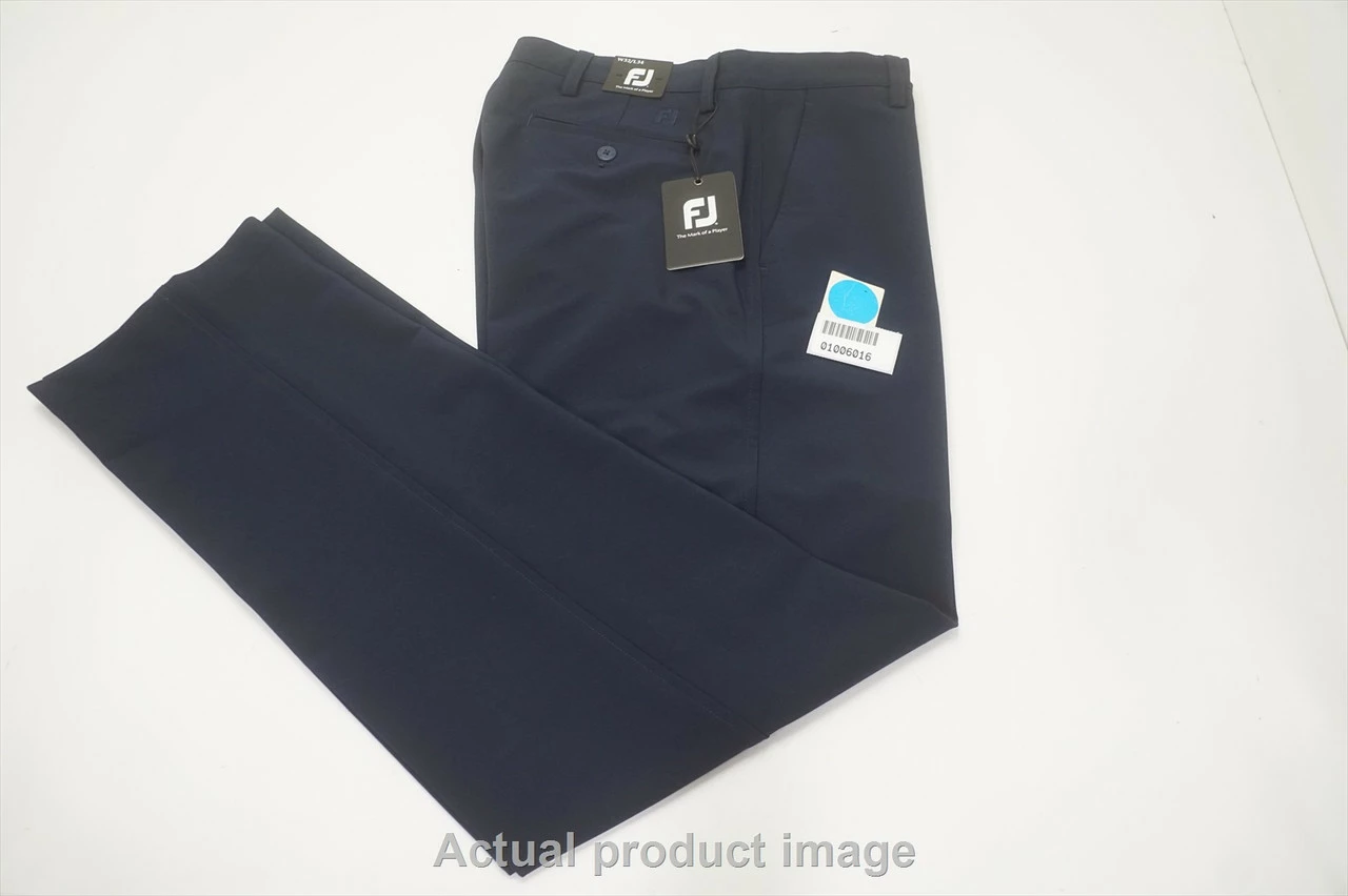 FootJoy Golf Performance Pants Mens Size W32/L 34 Navy Regular 741B 01006016 7 FootJoy Golf Performance Pants Mens Size W32/L 34 Navy Regular 741B 01006016 - Image 5