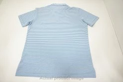 Peter Millar Mood Performance Mesh Polo Mens Medium Baltic/White 743B 1007140 9 Peter Millar Mood Performance Mesh Polo Mens Medium Baltic/White 743B 1007140 -Clothing Tops Sales Store 01007140 3 20782.1663821455