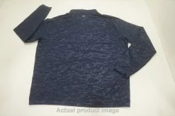 Peter Millar Forge Camo Performance Pullover Mens Medium Navy 745A 1007180 -Clothing Tops Sales Store 01007180 3 96017.1663821895