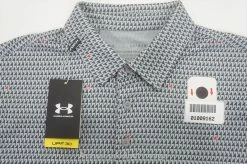 NEW Under Armour Golf The Playoff Polo Mens Size Large Grey/Black 748B 01009162 -Clothing Tops Sales Store 01009162 5 91265.1663821904