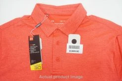 NEW Under Armour Golf The Playoff Polo Mens Size Large Orange 749A 1009186 -Clothing Tops Sales Store 01009186 5 18646.1663822112