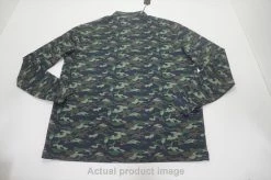 NEW Straight Down Quarter-Zip Pullover Mens Size Medium Camo Indigo 751A 1009436 -Clothing Tops Sales Store 01009436 3 19066.1663822265