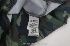 NEW Straight Down Quarter-Zip Pullover Mens Size Medium Camo Indigo 751A 1009436 -Clothing Tops Sales Store 01009436 4 05791.1663822265