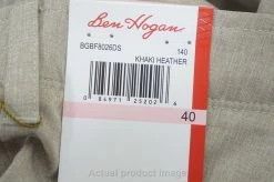 NEW Ben Hogan Golf Classic Shorts Mens Size 40 Khaki Heather 752C 01012431 -Clothing Tops Sales Store 01012431 2 41702.1663821998