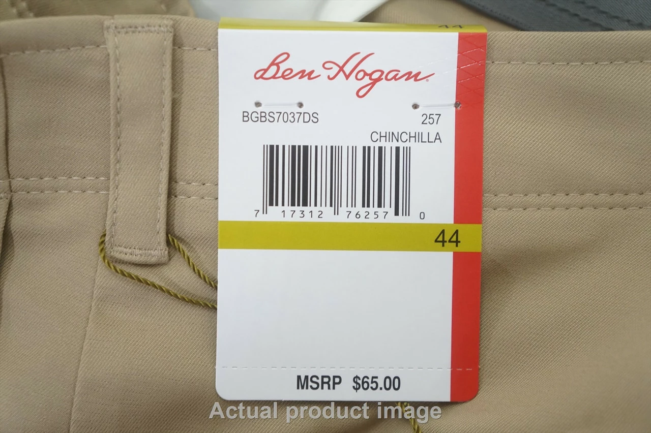 NEW Ben Hogan Golf Classic Shorts Mens Size 44 Chinchilla Regular 752C 1012440 4 NEW Ben Hogan Golf Classic Shorts Mens Size 44 Chinchilla Regular 752C 1012440 - Image 2