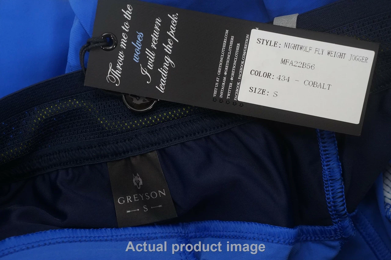 Greyson Nightwolf Fly Weight Jogger Pants Mens Small Cobalt 753B 01012947 4 Greyson Nightwolf Fly Weight Jogger Pants Mens Small Cobalt 753B 01012947 - Image 2