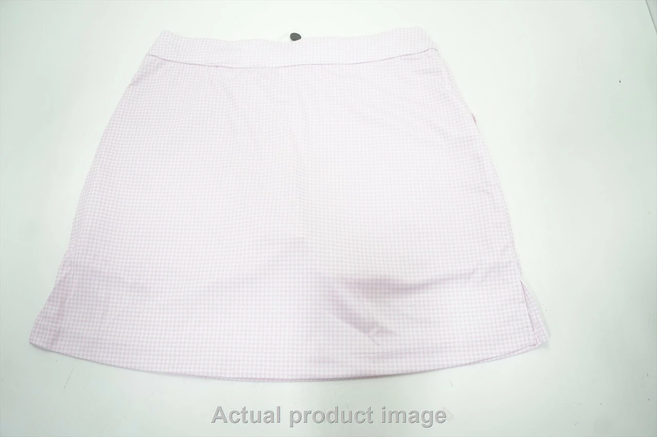 NEW FootJoy Golf Knit Skort Womens Size Medium Pink Houndstooth 755A 01013848 5 NEW FootJoy Golf Knit Skort Womens Size Medium Pink Houndstooth 755A 01013848 - Image 3