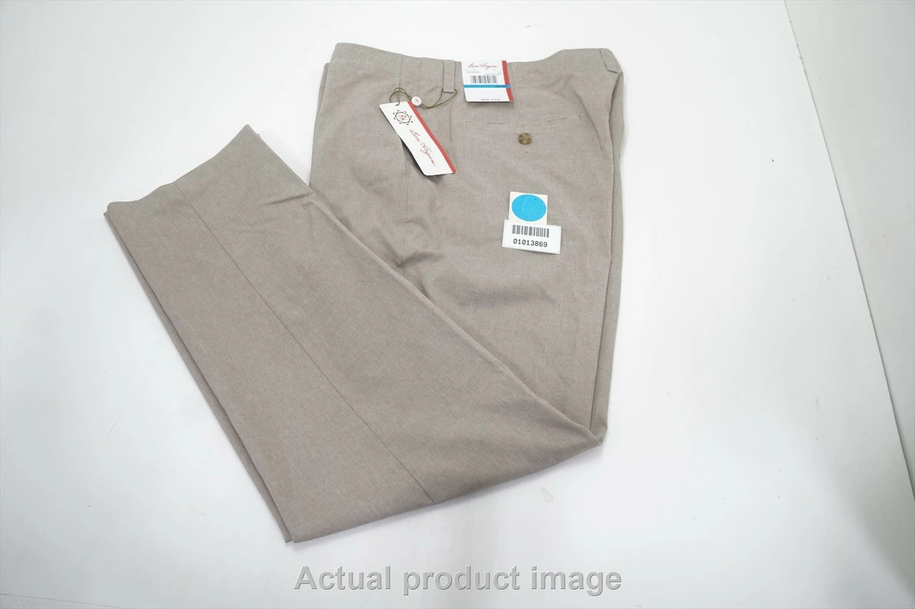 NEW Ben Hogan Golf Classic Pants Mens Size W36/L30 Khaki Heather 756A 01013869 7 NEW Ben Hogan Golf Classic Pants Mens Size W36/L30 Khaki Heather 756A 01013869 - Image 5