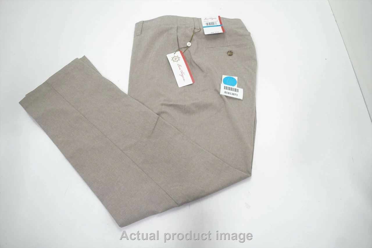 New Ben Hogan Classic Pants Mens Size W36/L32 Khaki Heather 756A 1013871 7 New Ben Hogan Classic Pants Mens Size W36/L32 Khaki Heather 756A 1013871 - Image 5