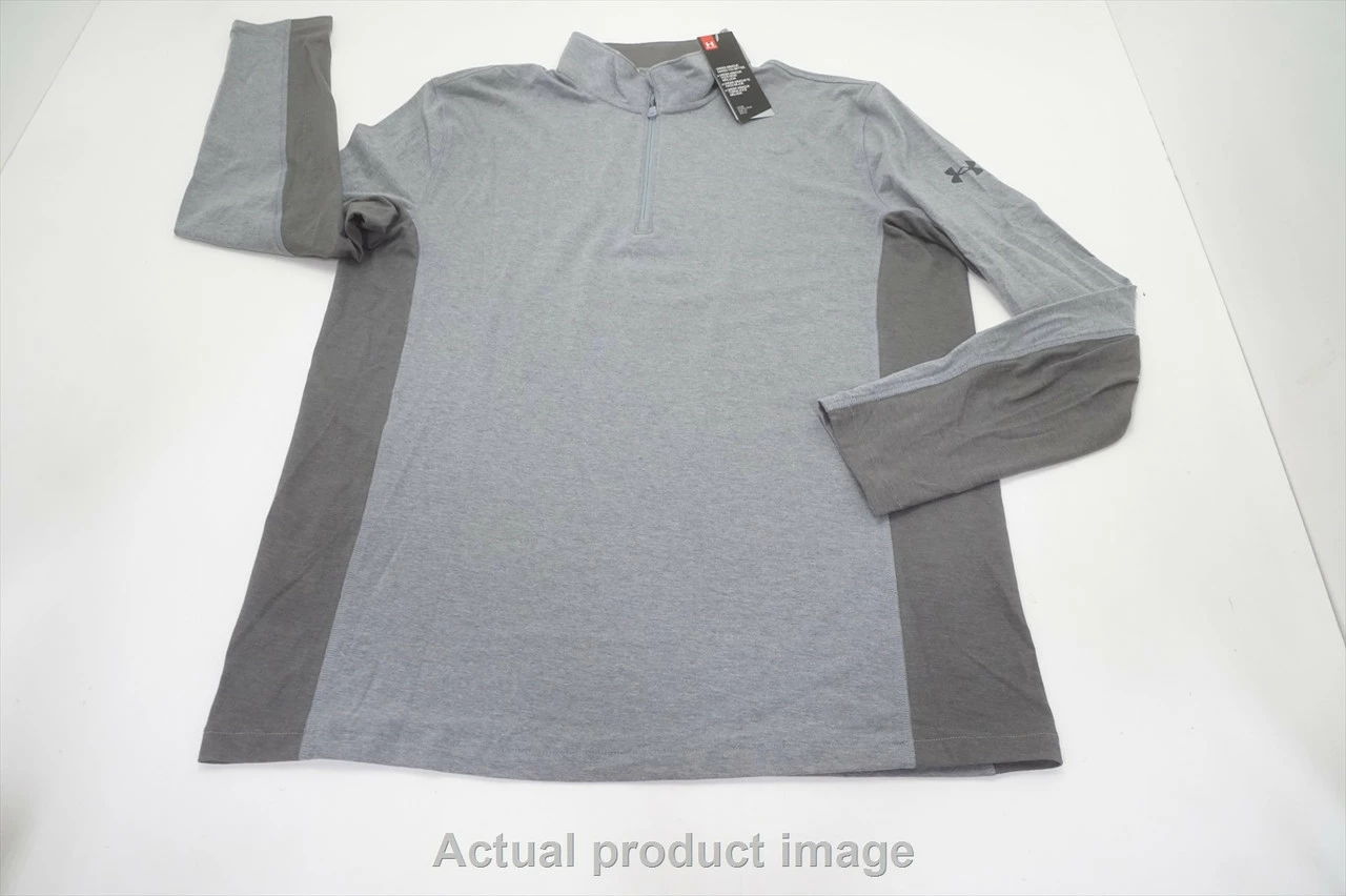 NEW Under Armour Golf Loose Pullover Mens Size Large Grey 757A 01014628 3 NEW Under Armour Golf Loose Pullover Mens Size Large Grey 757A 01014628