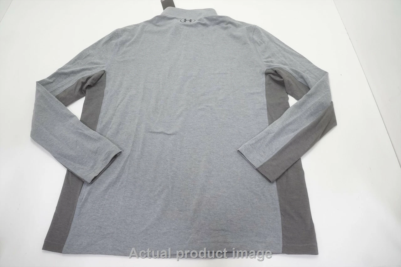 NEW Under Armour Golf Loose Pullover Mens Size Large Grey 757A 01014628 5 NEW Under Armour Golf Loose Pullover Mens Size Large Grey 757A 01014628 - Image 3