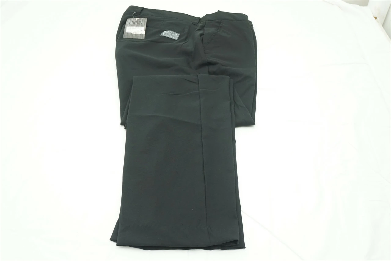 New Matte Grey Golf Pants Mens Size 38 Black 233b Clothing Apparel 4 New Matte Grey Golf Pants Mens Size 38 Black 233b Clothing Apparel - Image 2