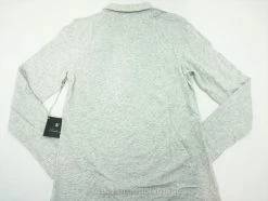 New Linksoul Golf Roll Up Pullover Womens Size Small Light Heather Grey 310A