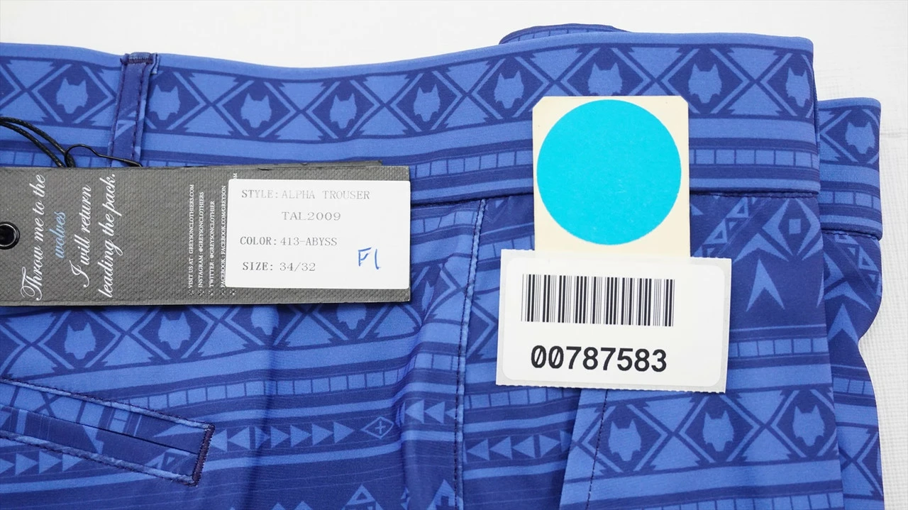 New Greyson Golf Sequoia Pants Size 32 34 Blue Regular 327A 787583 8 New Greyson Golf Sequoia Pants Size 32 34 Blue Regular 327A 787583 - Image 6