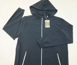 New Masters Collection Masters Logo Jacket Mens Large Indigo #Ls545 262B