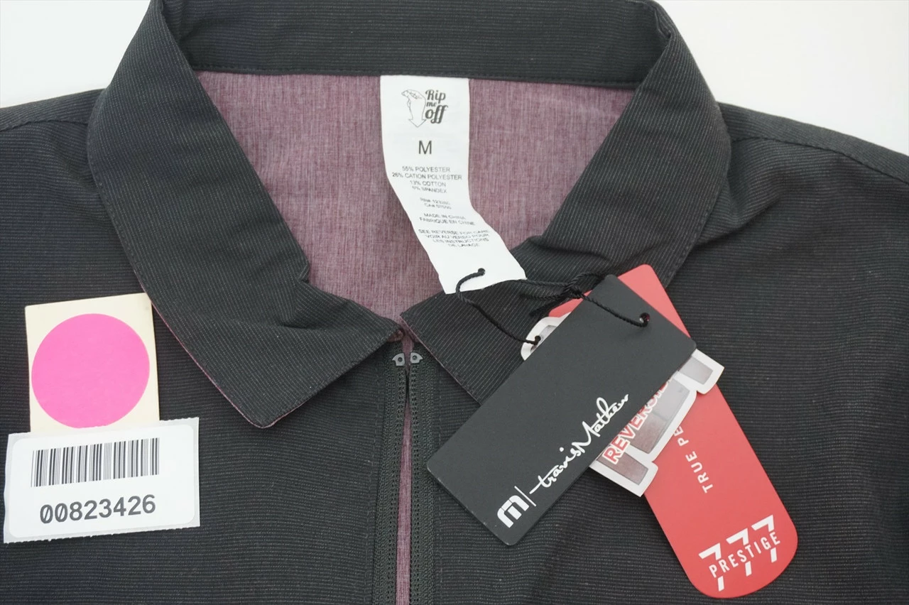 New Travis Mathew Golf Battery Jacket Mens Size Medium Black 395A 00823426 7 New Travis Mathew Golf Battery Jacket Mens Size Medium Black 395A 00823426 - Image 5