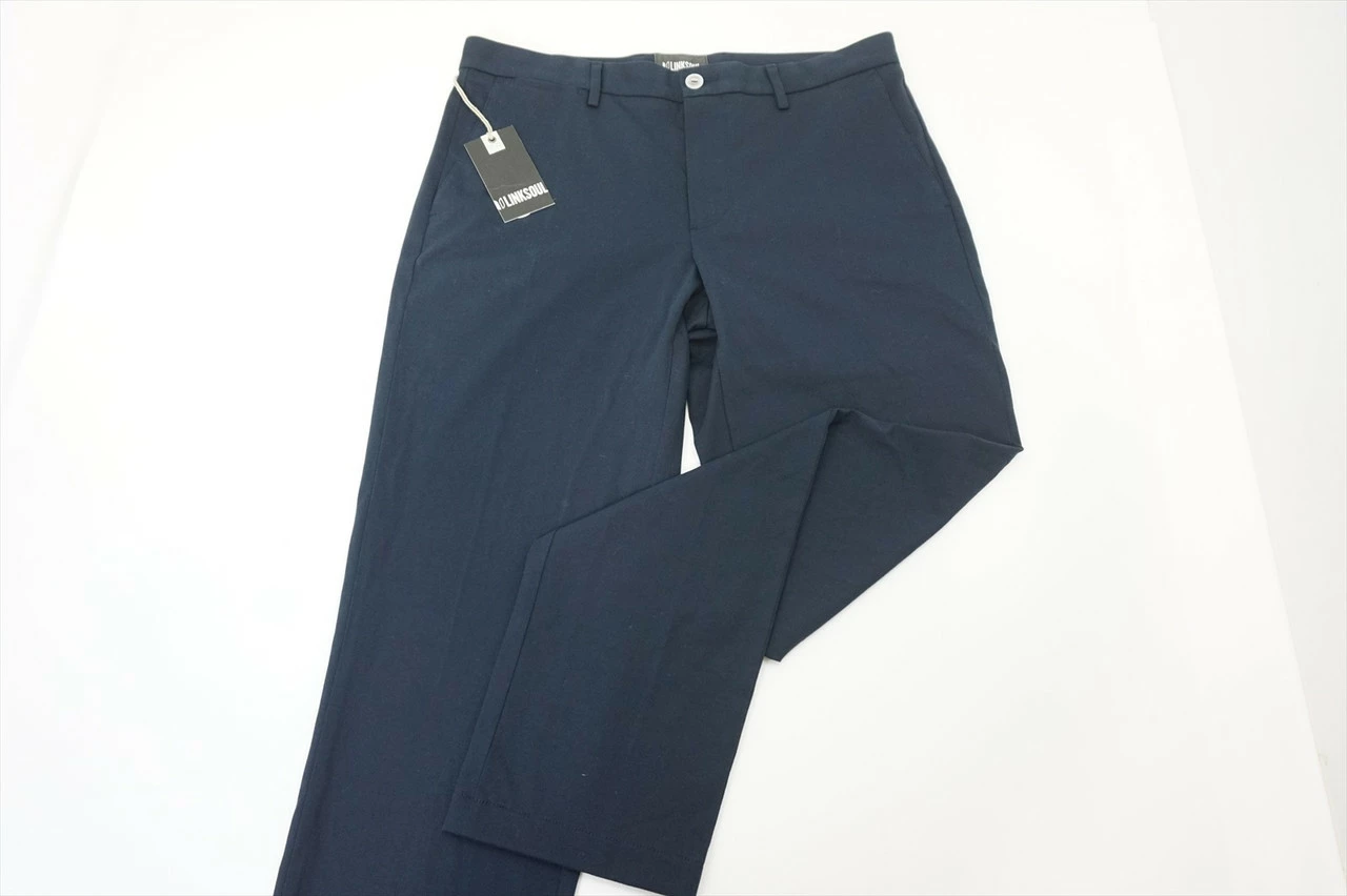 New Linksoul Golf Knit Chinos Pants Size 33 30 Dark Navy Regular 379A 00816763 3 New Linksoul Golf Knit Chinos Pants Size 33 30 Dark Navy Regular 379A 00816763