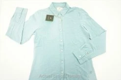 New Linksoul Golf Dry Tech Button Down Button Down Womens Size Small Sky 310A