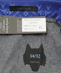 New Greyson Golf Sequoia Pants Size 32 34 Blue Regular 327A 787583 9 New Greyson Golf Sequoia Pants Size 32 34 Blue Regular 327A 787583 -Clothing Tops Sales Store apiwlmfpt 05593.1592329494
