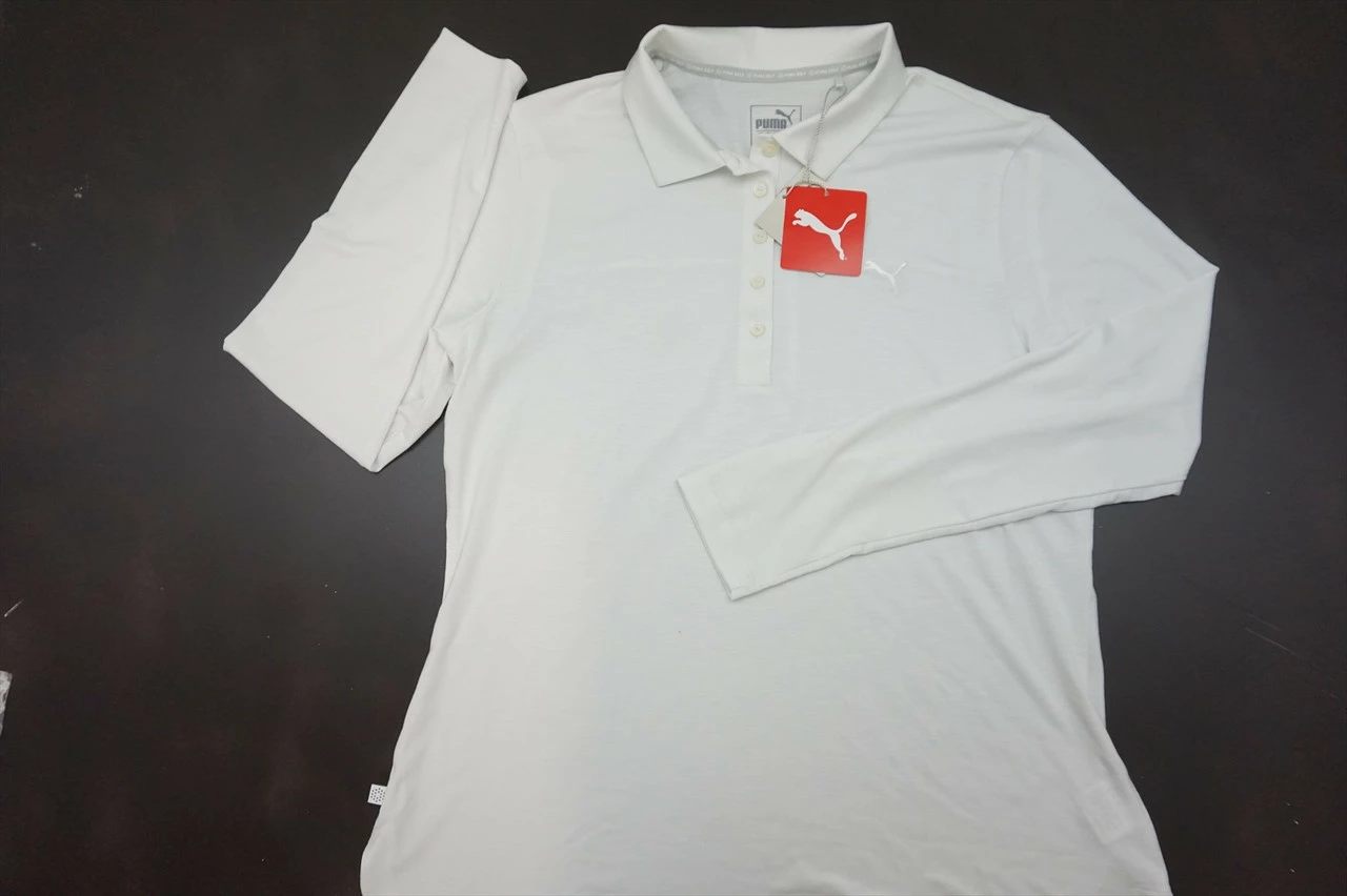 New Puma Golf Pullover Womens Size Large White Golf Outerwear # 570529 253B 3 New Puma Golf Pullover Womens Size Large White Golf Outerwear # 570529 253B