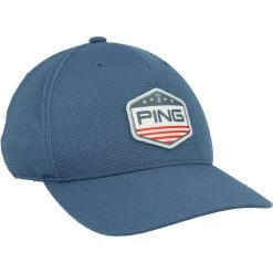 Ping Liberty Performance Snapback Headwear Cap Golf Apparel