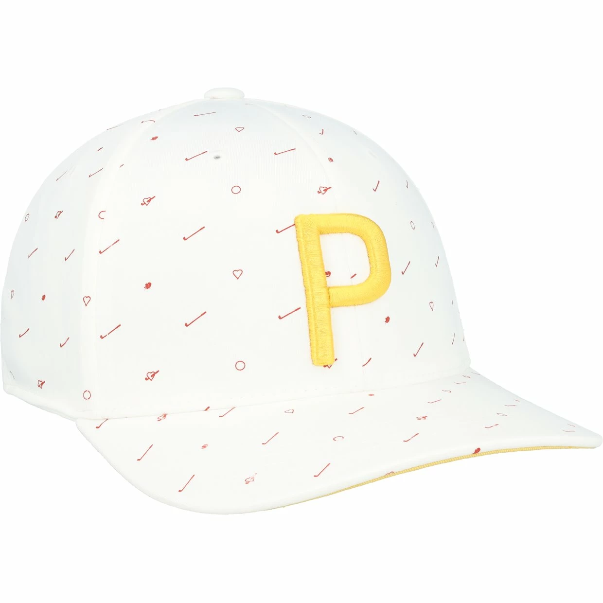 Puma Love Golf P Snapback Headwear Cap Golf Apparel 3 Puma Love Golf P Snapback Headwear Cap Golf Apparel