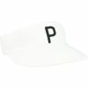 Puma P Adjustable Headwear Visor Golf Apparel -Clothing Tops Sales Store puma p adjustable headwear