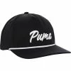 Puma Script Rope Snapback Headwear Cap Golf Apparel -Clothing Tops Sales Store puma script rope snapback headwear